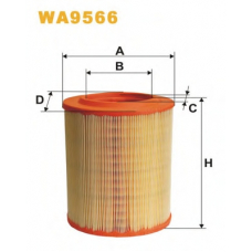 WA9566 WIX Воздушный фильтр