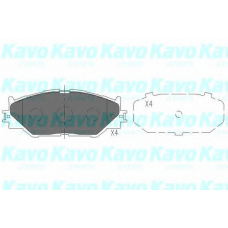 KBP-9094 KAVO PARTS Комплект тормозных колодок, дисковый тормоз