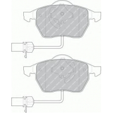 FSL1323 FERODO Комплект тормозных колодок, дисковый тормоз