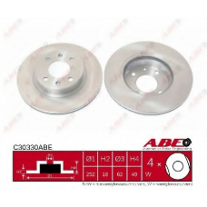 C30330ABE ABE Тормозной диск