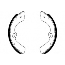 S931 SIMER Комплект тормозных колодок