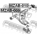 MZAB-009 FEBEST Подвеска, рычаг независимой подвески колеса