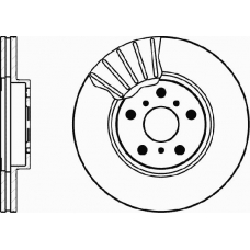 MDC901 MINTEX Тормозной диск