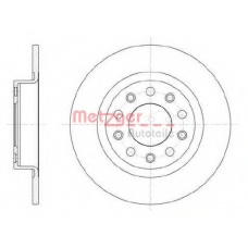 61445.00 METZGER Тормозной диск