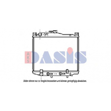 210240N AKS DASIS Радиатор, охлаждение двигателя