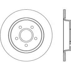 BDR2030.10 OPEN PARTS Тормозной диск