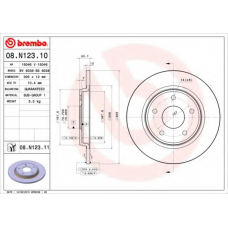 BS 6038 BRECO Тормозной диск