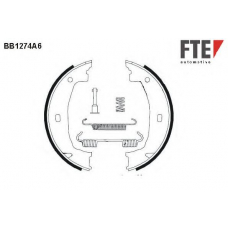 BB1274A6 FTE Комплект тормозных колодок, стояночная тормозная с