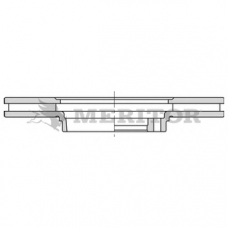 MBR6002 MERITOR Тормозной диск