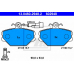 13.0460-2948.2 ATE Комплект тормозных колодок, дисковый тормоз