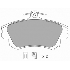 FBP-1062 FREMAX Комплект тормозных колодок, дисковый тормоз