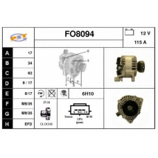 FO8094 SNRA Генератор