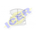 181714 ICER Комплект тормозных колодок, дисковый тормоз