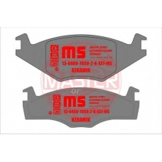 13-0460-7059-2-C-SET MASTER-SPORT Комплект тормозных колодок, дисковый тормоз