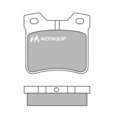 LVXL984 MOTAQUIP Комплект тормозных колодок, дисковый тормоз