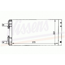 94114 NISSENS Конденсатор, кондиционер