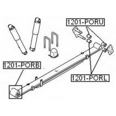 1201-PORB ASVA Подвеска, рычаг независимой подвески колеса