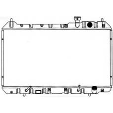 1210-0127 SAKURA  Automotive Радиатор, охлаждение двигателя