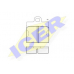 180085 ICER Комплект тормозных колодок, дисковый тормоз