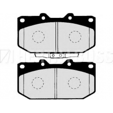 J3607019 NIPPARTS Комплект тормозных колодок, дисковый тормоз