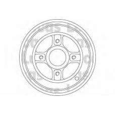DB4212 TRW Тормозной барабан