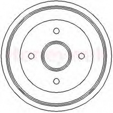 329043B BENDIX Тормозной барабан