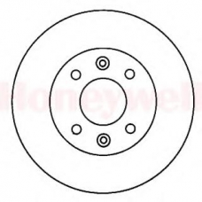 561255B BENDIX Тормозной диск