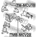 TMB-MCV20 FEBEST Подвеска, двигатель