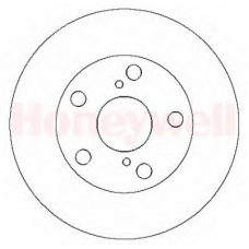 562269B BENDIX Тормозной диск