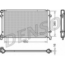 DRM02014 DENSO Радиатор, охлаждение двигателя