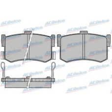 AC058079D AC Delco Комплект тормозных колодок, дисковый тормоз