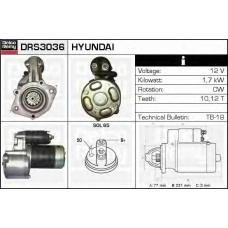 DRS3036 DELCO REMY Стартер