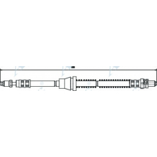 HOS3053 APEC Тормозной шланг