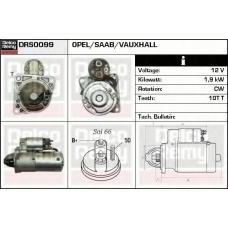 DRS0099 DELCO REMY Стартер