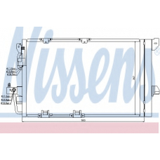 94650 NISSENS Конденсатор, кондиционер