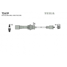 T247P TESLA Комплект проводов зажигания