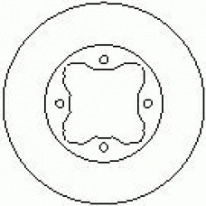 6485 10 KAWE Тормозной диск