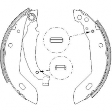 4083.00 ROADHOUSE Комплект тормозных колодок
