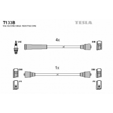 T133B TESLA Комплект проводов зажигания