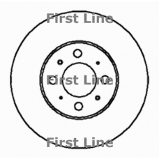 FBD444 FIRST LINE Тормозной диск