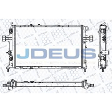 RA0200830 JDEUS Радиатор, охлаждение двигателя