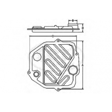 SG 1004 SCT Комплект гидрофильтров, автоматическая коробка пер