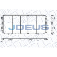 RA0070040 JDEUS Радиатор, охлаждение двигателя