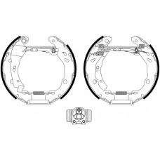 8DB 355 022-601 HELLA PAGID Комплект тормозных колодок