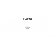 VL90039 VENEPORTE Труба выхлопного газа