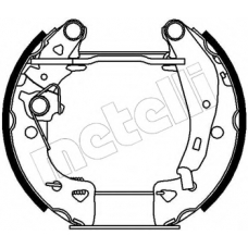 51-0001 METELLI Комплект тормозных колодок
