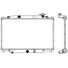 3301-8508 SAKURA  Automotive Радиатор, охлаждение двигателя