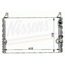 94160 NISSENS Конденсатор, кондиционер