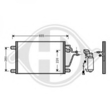 8447201 DIEDERICHS Конденсатор, кондиционер