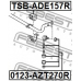 0123-AZT270R FEBEST Тяга / стойка, стабилизатор